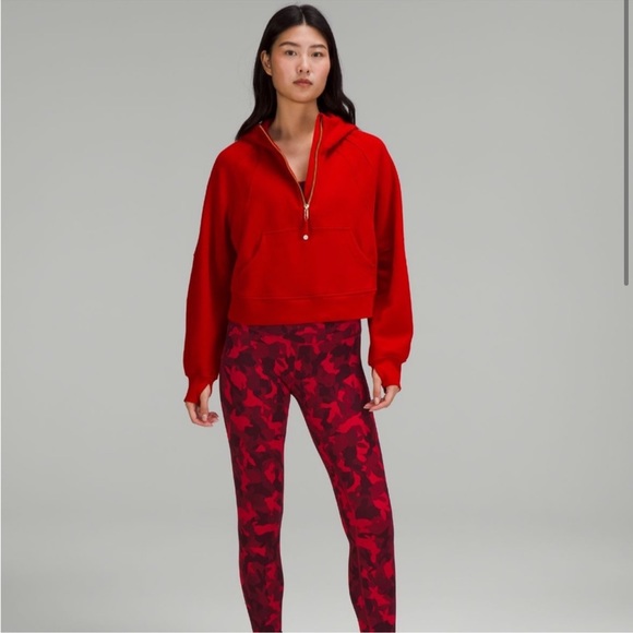 NWOT Lululemon Lunar New Year Oversized Scuba 1/2 Zip hoodie - Picture 1 of 9